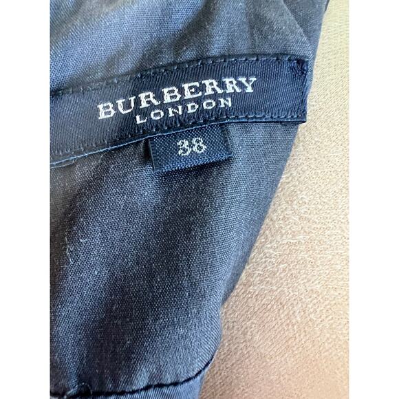 BURBERRY BLUE LABEL Nova Check Sleeveless Cotton Blend Zip Back Dress EU 38 US 4 - Picture 8 of 12